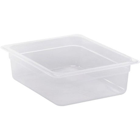 Nádoba GN 1/2 z průhledného polypropylenu, 3 l, H 65 mm, GN 1/2, 3L, Průhledná, 325x260x(H)65mm