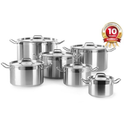 Střední hrnec s pokličkou, Profi Line, 4L, ø200x(H)130mm