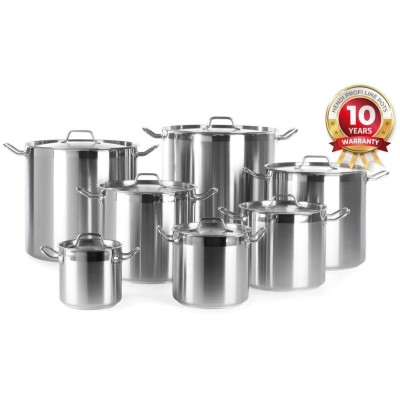 Vysoký hrnec s pokličkou, Profi Line, 6L, ø200x(H)190mm