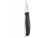 Loupací nůž, rovný model, Černá, (L)180mm