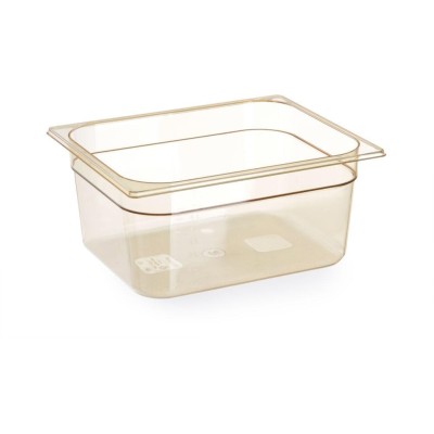 Gastronádoba 1/2 vysoká teplotní odolnost, GN 1/2, 6,1L, Průhledná, 325x265x(H)100mm