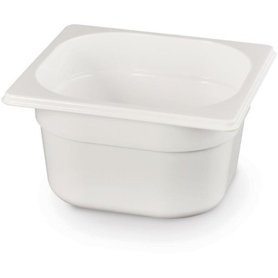 Gastronádoba 1/6, GN 1/6, 2,4L, Bílá, 176x162x(H)150mm