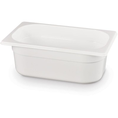 Gastronádoba 1/4, GN 1/4, 2,8L, Bílá, 265x162x(H)100mm