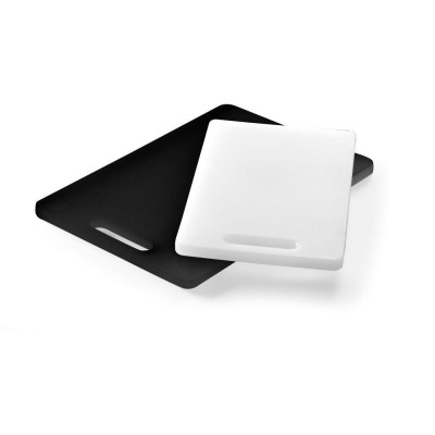 Krájecí deska s rukojetí, Černá, 300x200mm