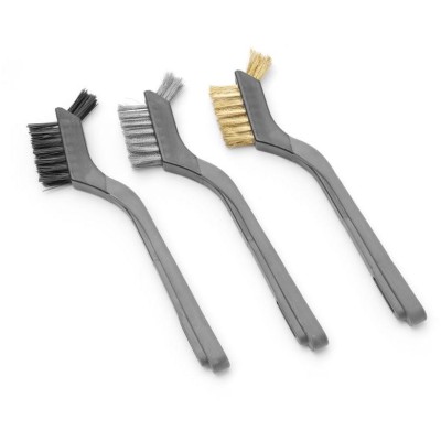 Sada zakřivených kartáčů - 3 ks, 3 ks., (L)230mm