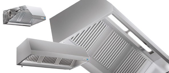 odsavače par ND-02 hloubka 900 mm vč. ventilátoru