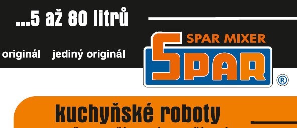 pro robot Spar SP metly, háky, kotlíky, redukce