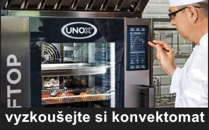 unox vyzkoušení konvektomatu